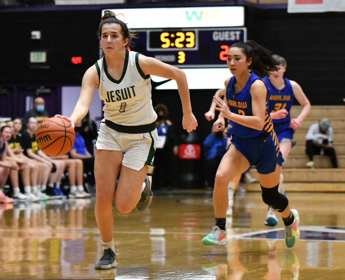Barlow Jesuit girls basketball Taylor Balkom 22